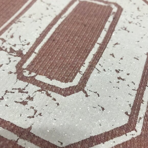 Be Right Back Junior Medium Women’s Dusty Pink Crop Sweatshirt 07 Graphics - Picture 2 of 12